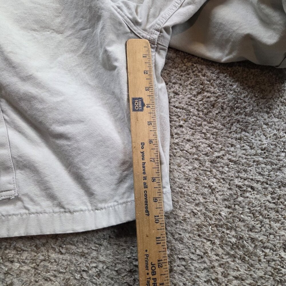 Carhartt Cargo Shorts Men's 42 Beige Utility Outdoor Workwear Read* - Picture 5 of 8